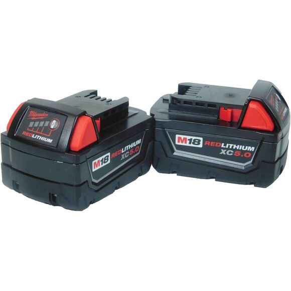 Milwaukee 48-11-1852 M18 REDLITHIUM XC5 Extended Capacity Battery(2-Pack) (1665) - Picture 1 of 2